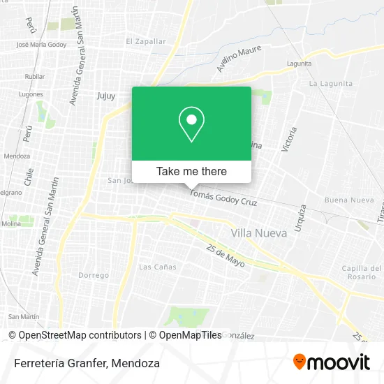 Ferretería Granfer map