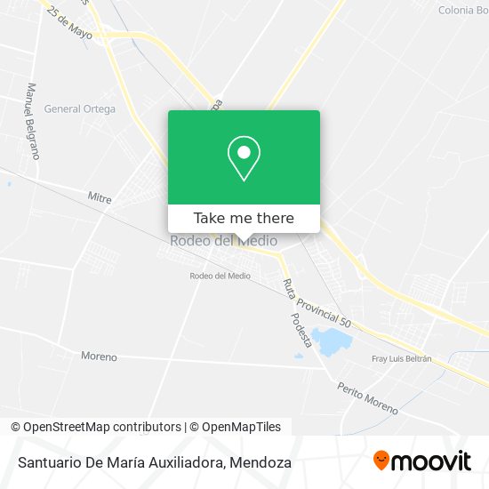 Santuario De María Auxiliadora map