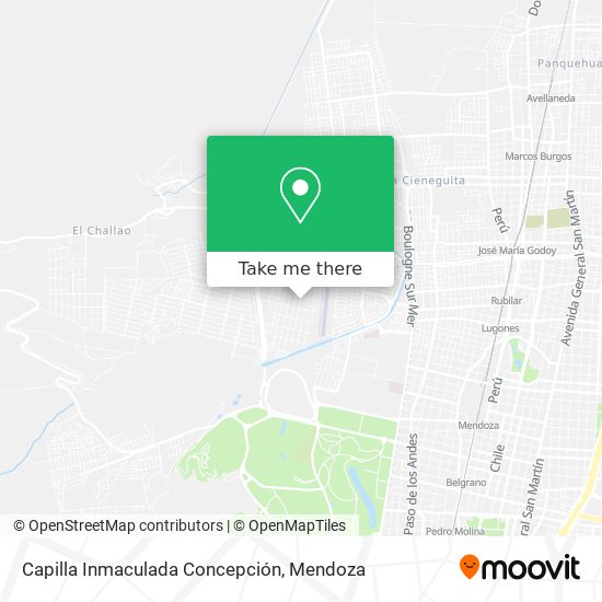 Mapa de Capilla Inmaculada Concepción