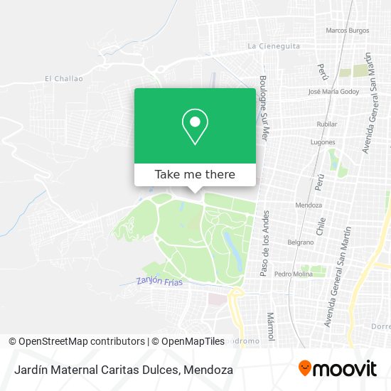 Mapa de Jardín Maternal Caritas Dulces
