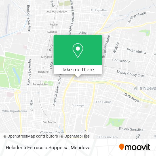 Mapa de Heladería Ferruccio Soppelsa