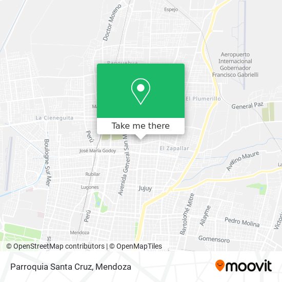 Parroquia Santa Cruz map