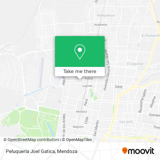 Peluquería Joel Gatica map