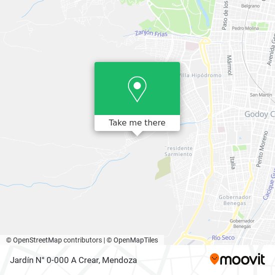 Jardín N° 0-000 A Crear map