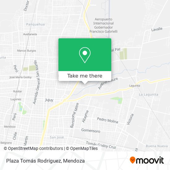 Plaza Tomás Rodríguez map