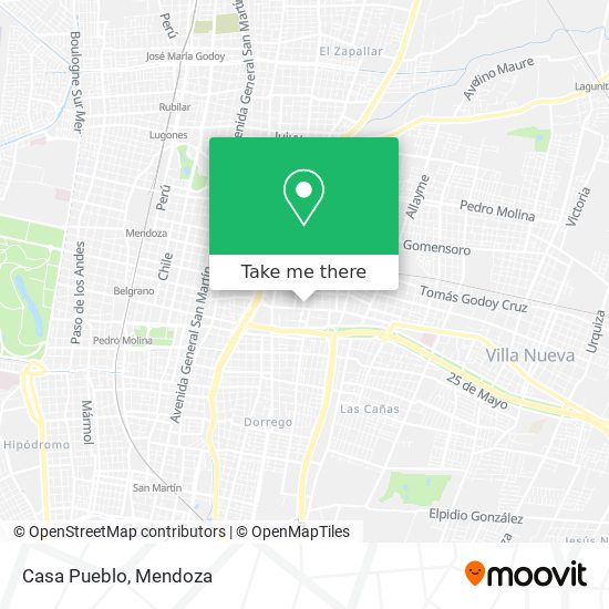 Mapa de Casa Pueblo
