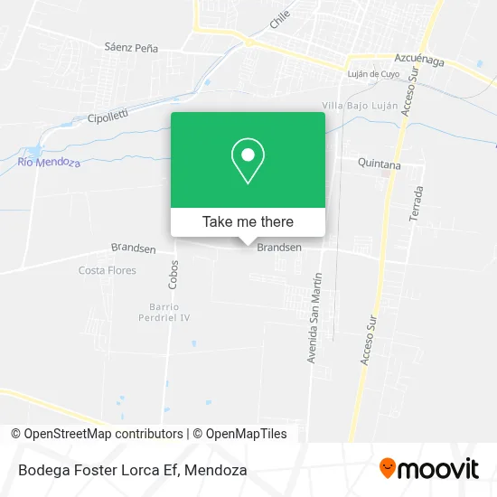 Bodega Foster Lorca Ef map