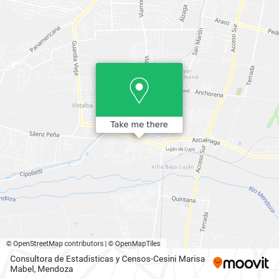 Mapa de Consultora de Estadisticas y Censos-Cesini Marisa Mabel