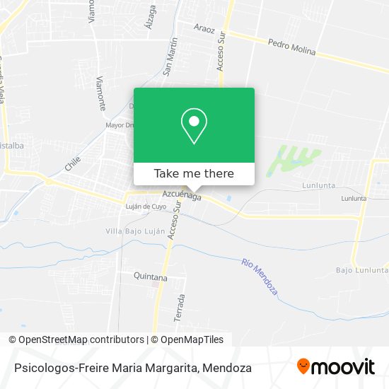 Psicologos-Freire Maria Margarita map