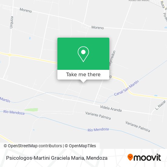 Mapa de Psicologos-Martini Graciela Maria