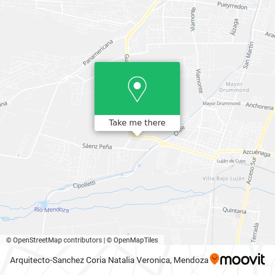 Mapa de Arquitecto-Sanchez Coria Natalia Veronica