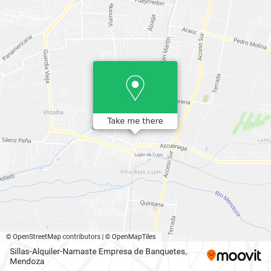 Mapa de Sillas-Alquiler-Namaste Empresa de Banquetes