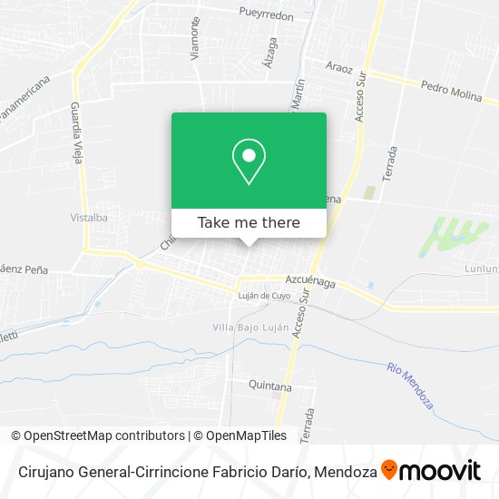Cirujano General-Cirrincione Fabricio Darío map