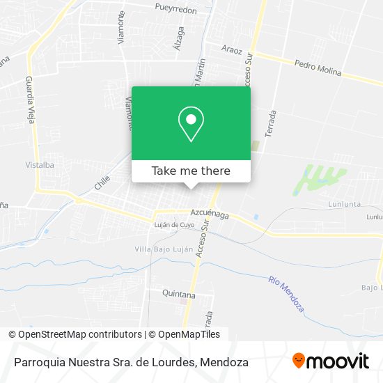 Parroquia Nuestra Sra. de Lourdes map