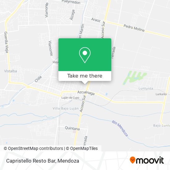 Capristello Resto Bar map