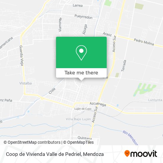 Mapa de Coop de Vivienda Valle de Pedriel