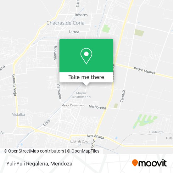 Mapa de Yuli-Yuli Regalería