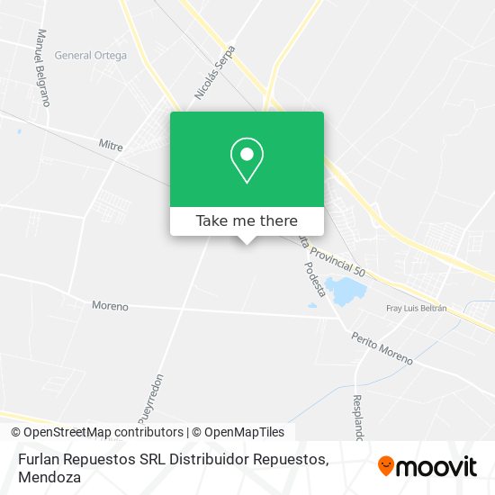 Furlan Repuestos SRL Distribuidor Repuestos map