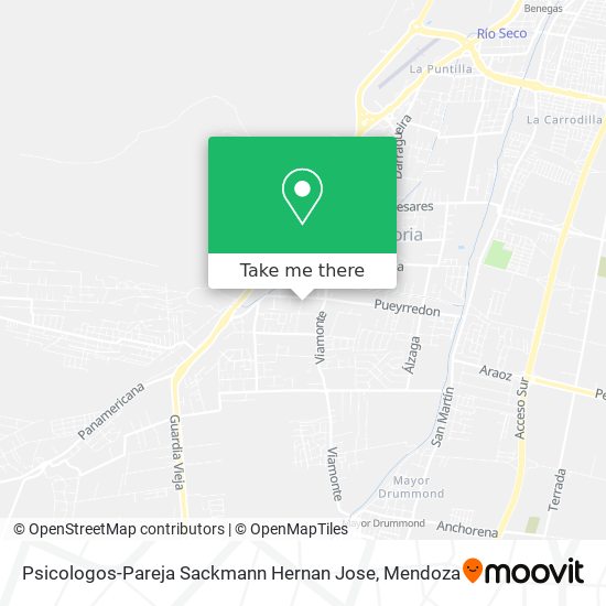 Mapa de Psicologos-Pareja Sackmann Hernan Jose