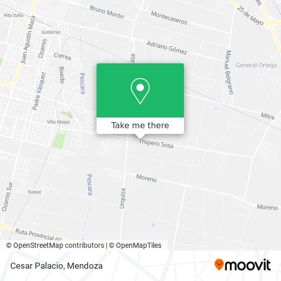 Mapa de Cesar Palacio