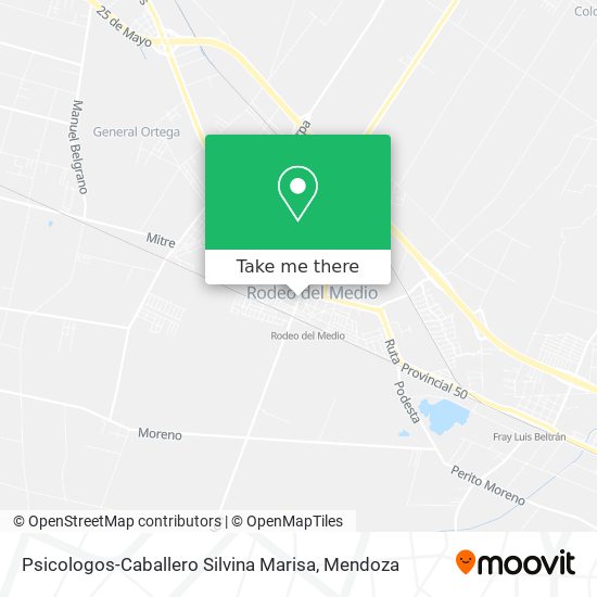 Psicologos-Caballero Silvina Marisa map
