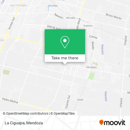 La Ciguapa map