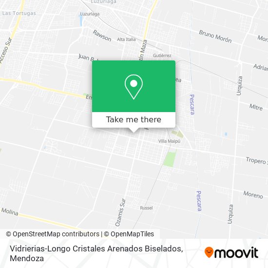 Vidrierias-Longo Cristales Arenados Biselados map