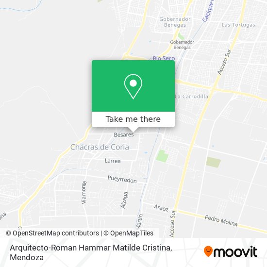 Arquitecto-Roman Hammar Matilde Cristina map
