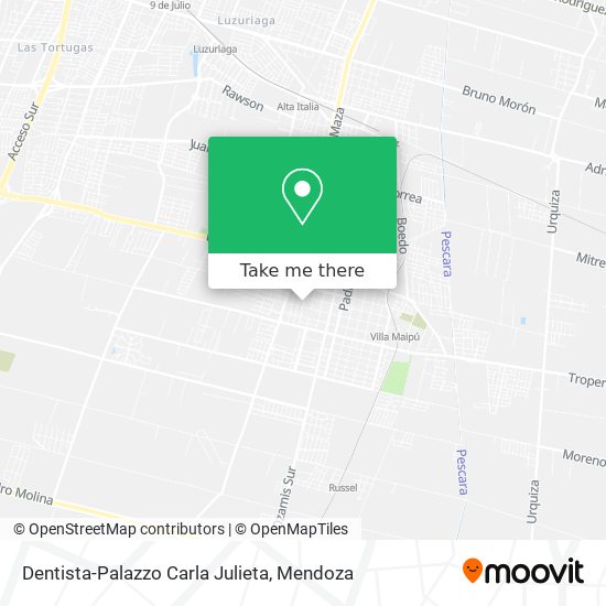 Mapa de Dentista-Palazzo Carla Julieta