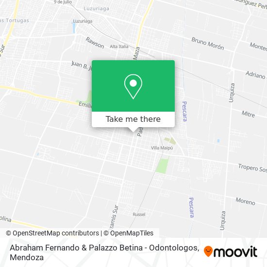 Abraham Fernando & Palazzo Betina - Odontologos map