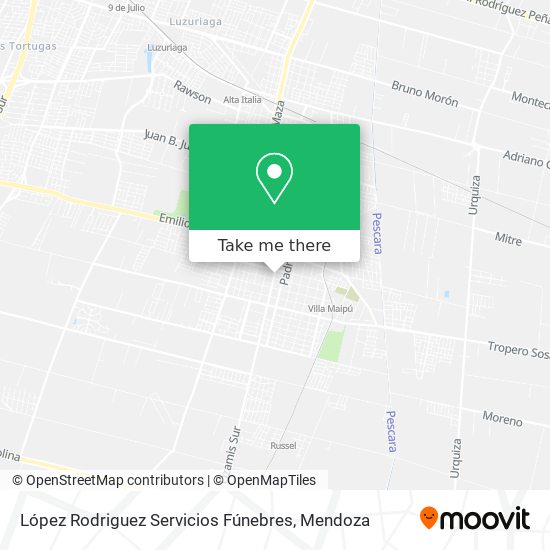 López Rodriguez Servicios Fúnebres map