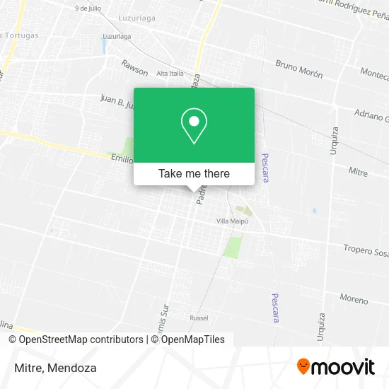 Mapa de Mitre