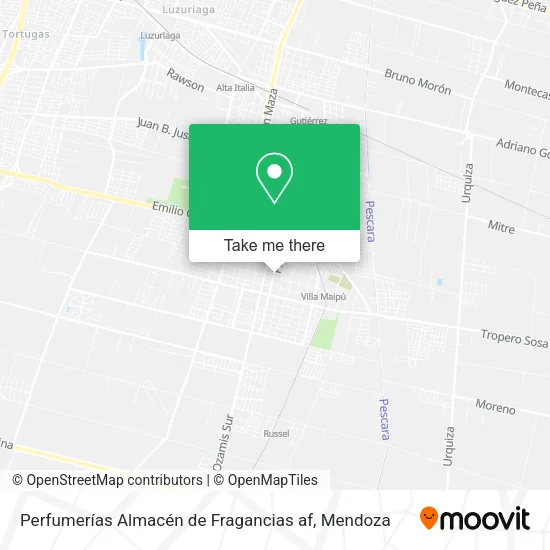 Perfumerías Almacén de Fragancias af map