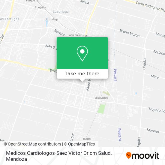 Medicos Cardiologos-Saez Victor Dr cm Salud map