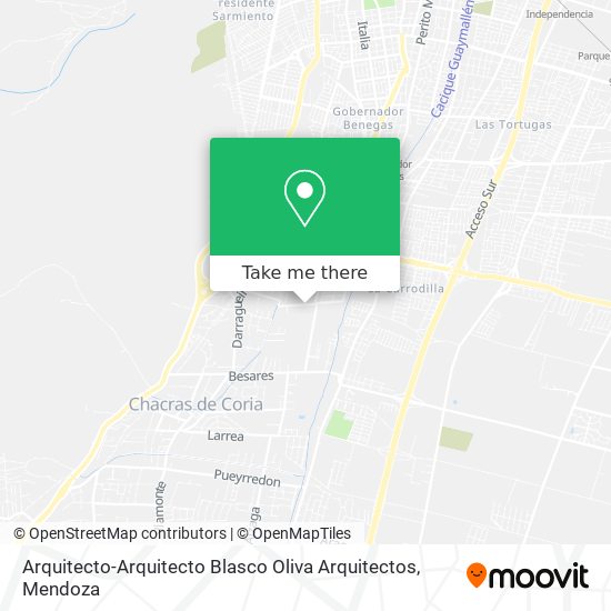 Arquitecto-Arquitecto Blasco Oliva Arquitectos map