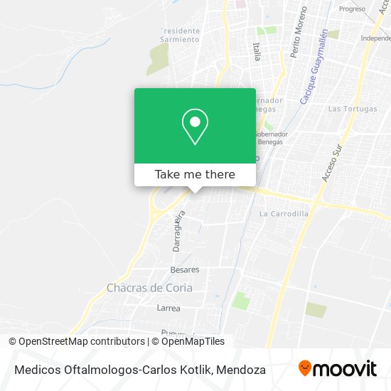 Mapa de Medicos Oftalmologos-Carlos Kotlik