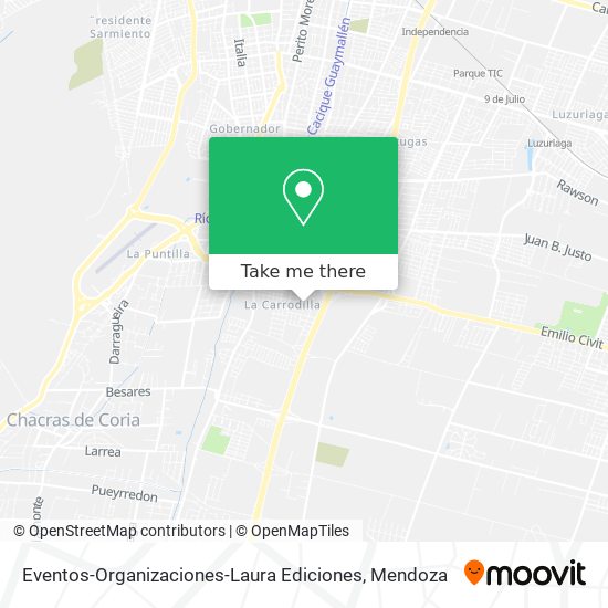 Eventos-Organizaciones-Laura Ediciones map