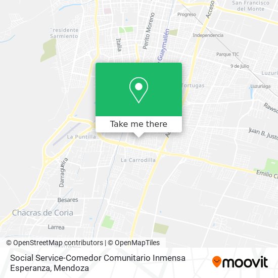 Social Service-Comedor Comunitario Inmensa Esperanza map