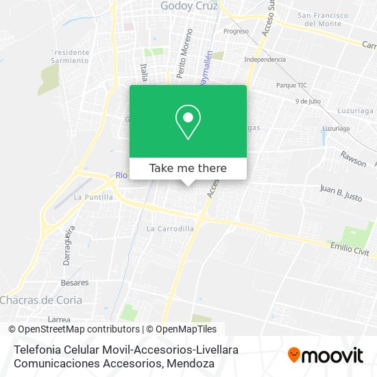 Telefonia Celular Movil-Accesorios-Livellara Comunicaciones Accesorios map