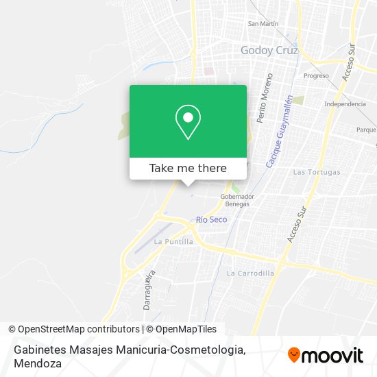 Mapa de Gabinetes Masajes Manicuria-Cosmetologia