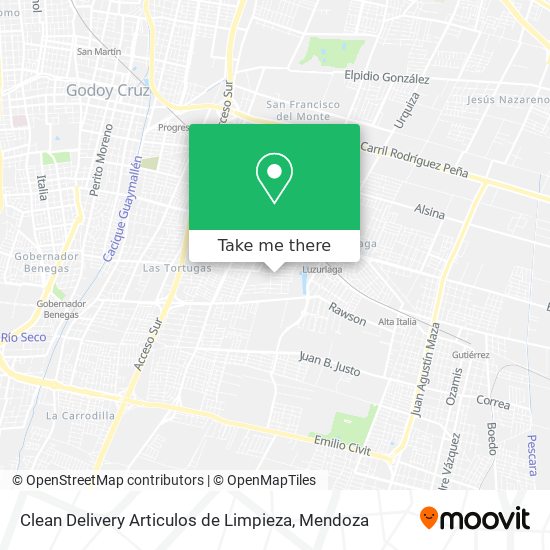 Clean Delivery Articulos de Limpieza map