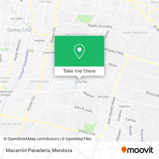Macarrón Panadería map