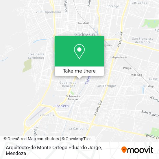 Arquitecto-de Monte Ortega Eduardo Jorge map