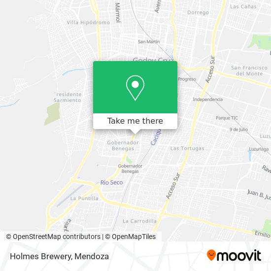 Holmes Brewery map