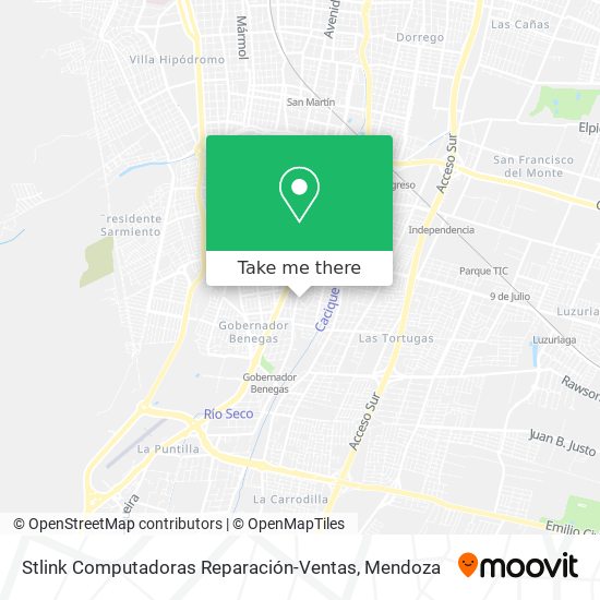 Mapa de Stlink Computadoras Reparación-Ventas