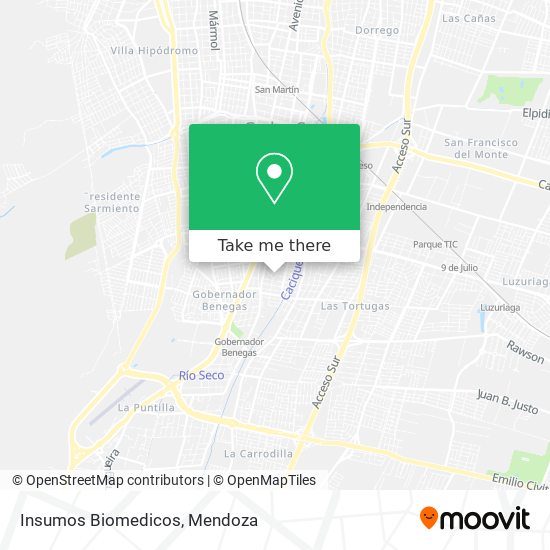 Mapa de Insumos Biomedicos
