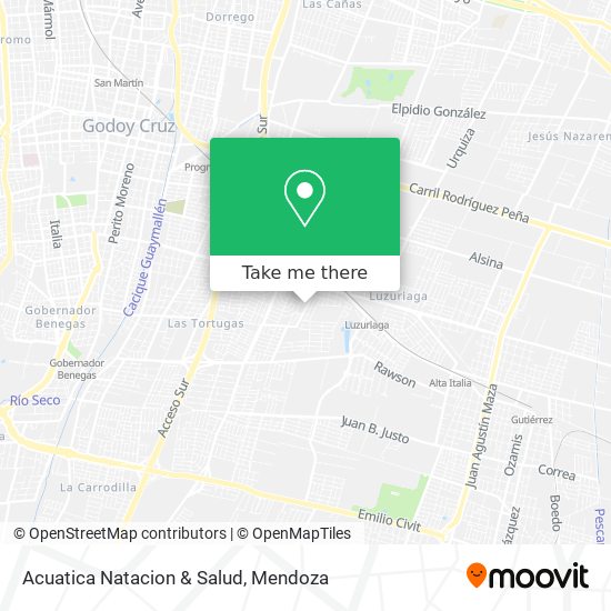 Acuatica Natacion & Salud map