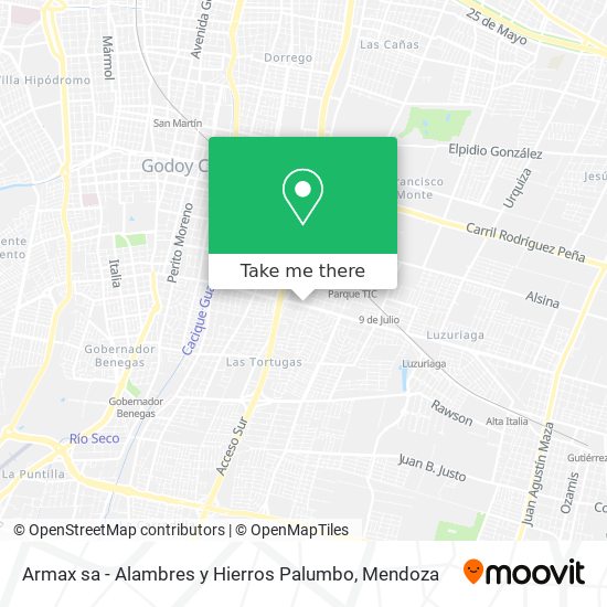 Armax sa - Alambres y Hierros Palumbo map