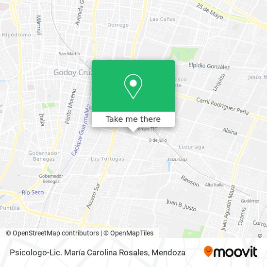 Mapa de Psicologo-Lic. María Carolina Rosales