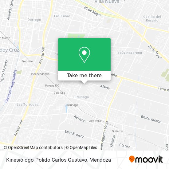 Mapa de Kinesiólogo-Polido Carlos Gustavo